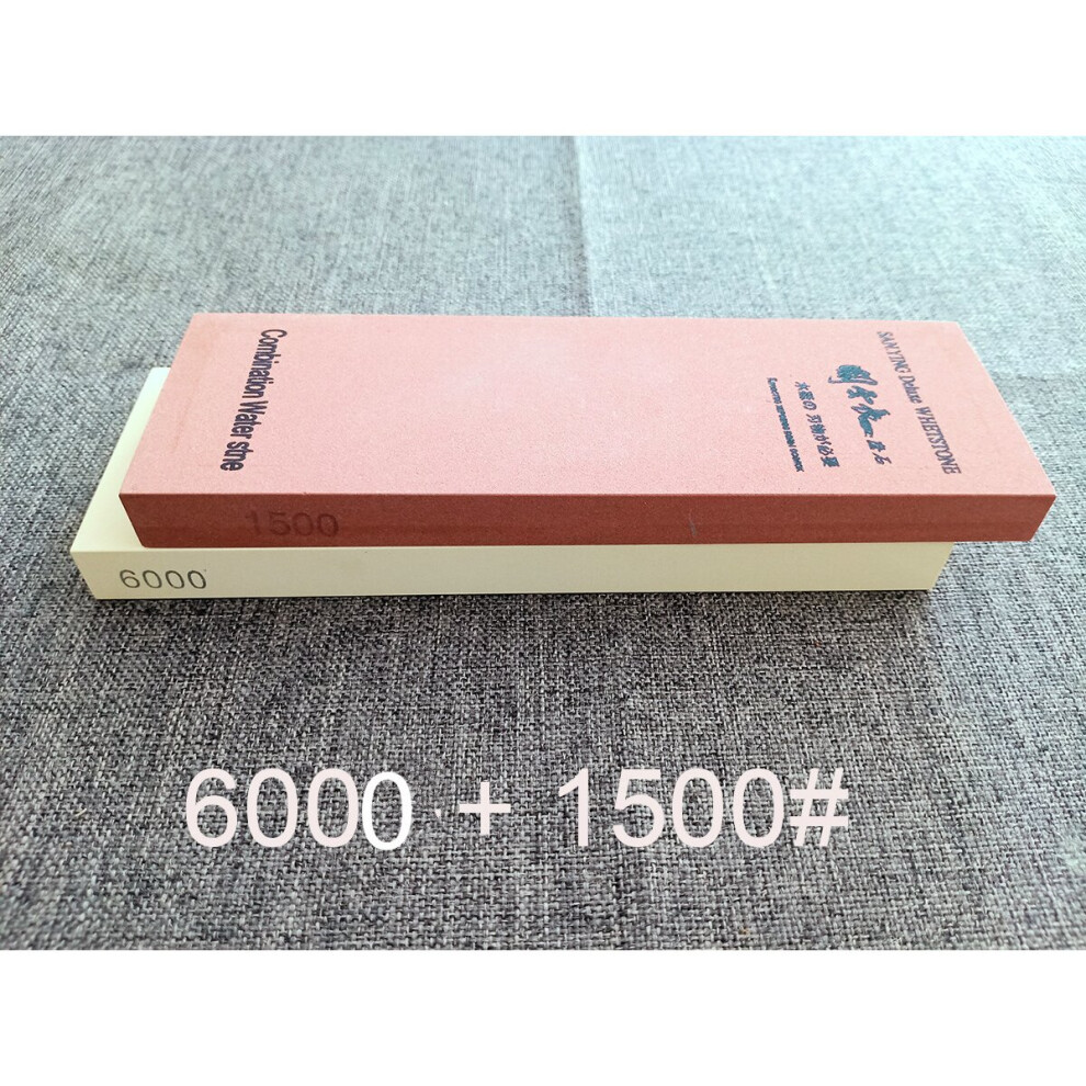 (A-60001500) Handwork Millstone 400#-8000# Outdoor Kitchen Knife Sharpener Whetstone Water Grinding Stone 180*60*15Mm / 7*2*0.5Inches 4853843627110