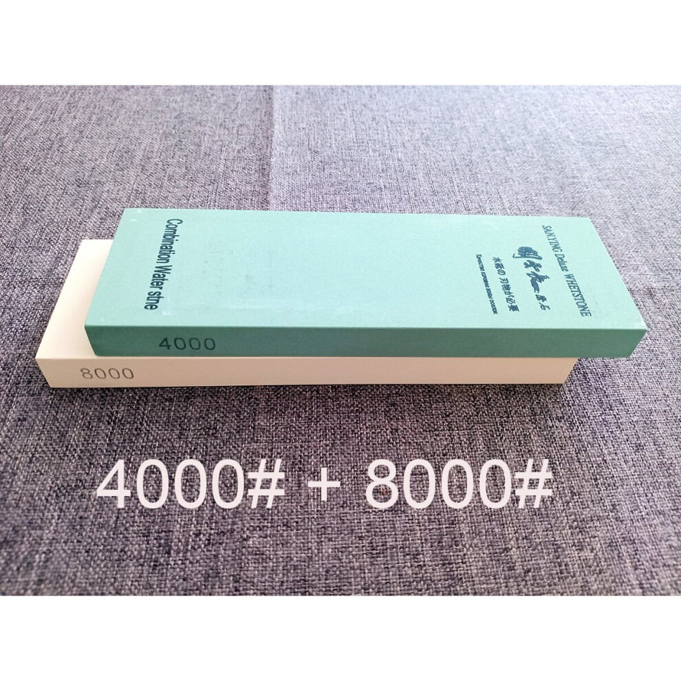 (A-40008000) Handwork Millstone 400#-8000# Outdoor Kitchen Knife Sharpener Whetstone Water Grinding Stone 180*60*15Mm / 7*2*0.5Inches 4853843627042