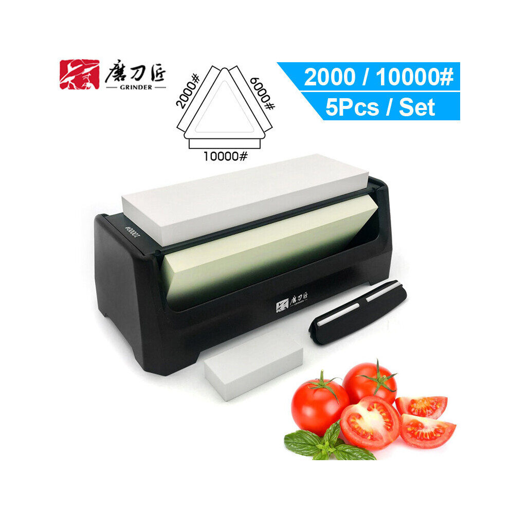 (A-5Pcs Set As Shown) Taidea Sharpening Stone 240 1000 3000 8000# Professional Sharpening System Whetstone Knife Sharpener Water Grinding Stone Tools 4853843713776