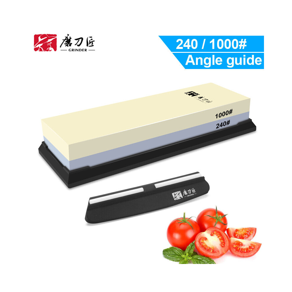 (A-240 1000Grit As Shown) Taidea Sharpening Stone 240 1000 3000 8000# Professional Sharpening System Whetstone Knife Sharpener Water Grinding Stone To 4853843713752