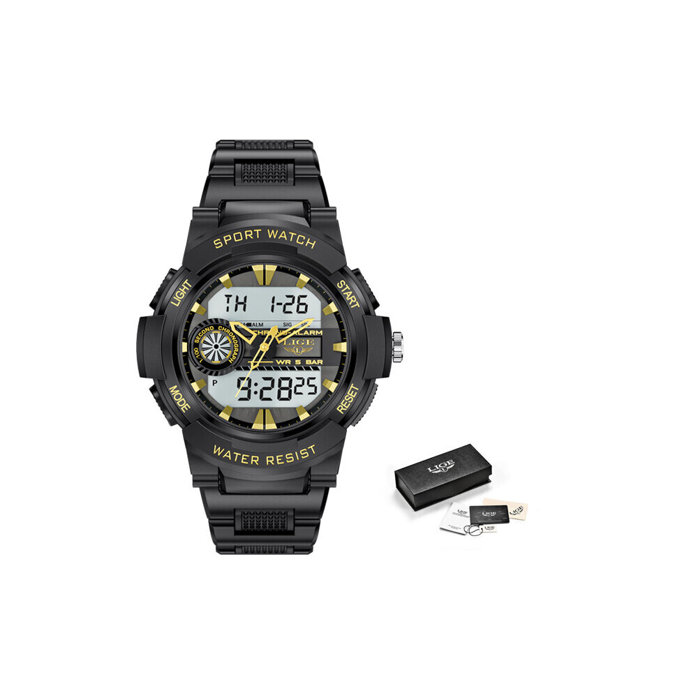 Men Watches Digital Dual Display Waterproof Man Clocks Luminous Sports Watch For Men relogio masculino-image-OPC-PBTJ79Y-NEW