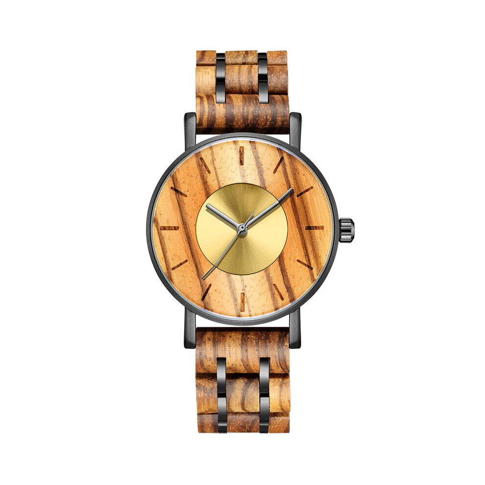 Wooden Watch Men Quartz Watches Military Sports Metal Wood Wristwatch Waterproof Clock Male Business Relogio Masculino-image-OPC-PBTJ7QM-NEW