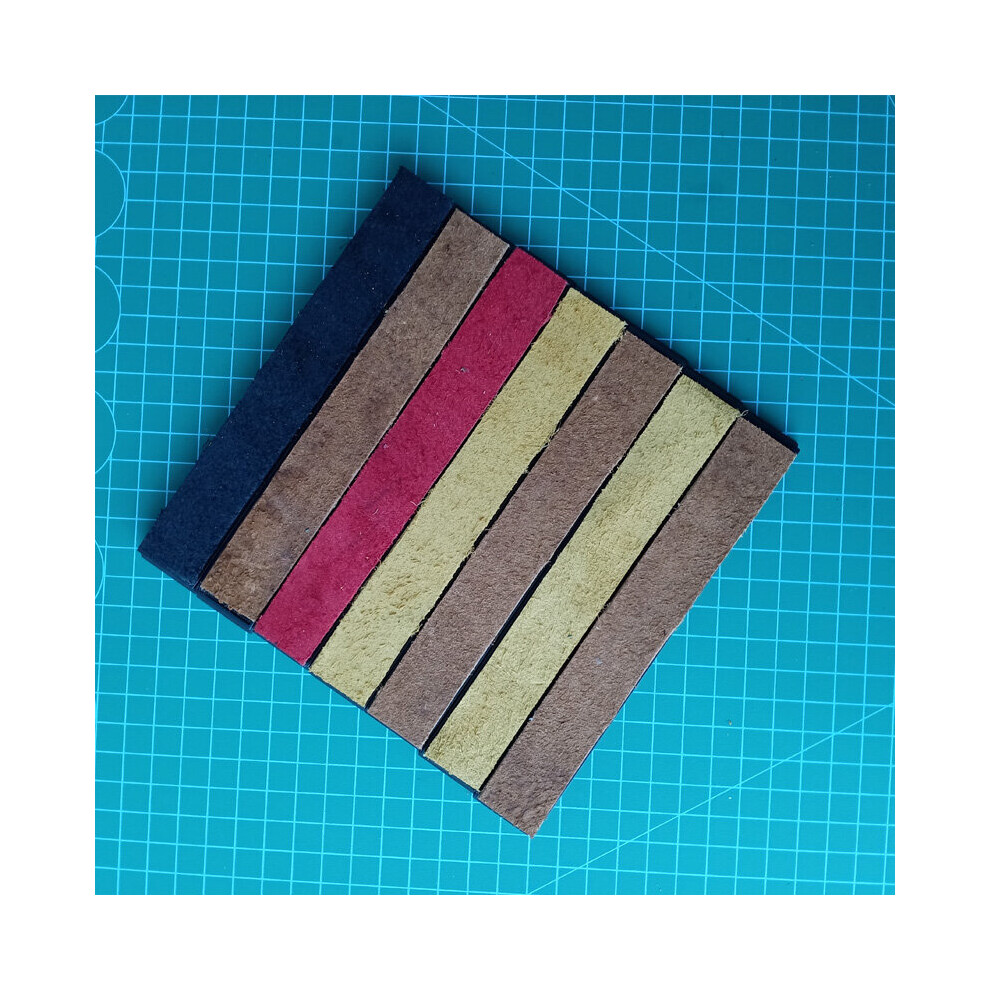 (A-7Pcs Leather) Cowhide Oil Genuine Leather Strop Compound For Ruixin Pro Knife Sharpener Sharpening Stone Metal Polishing Paste Color Random 4853843711666