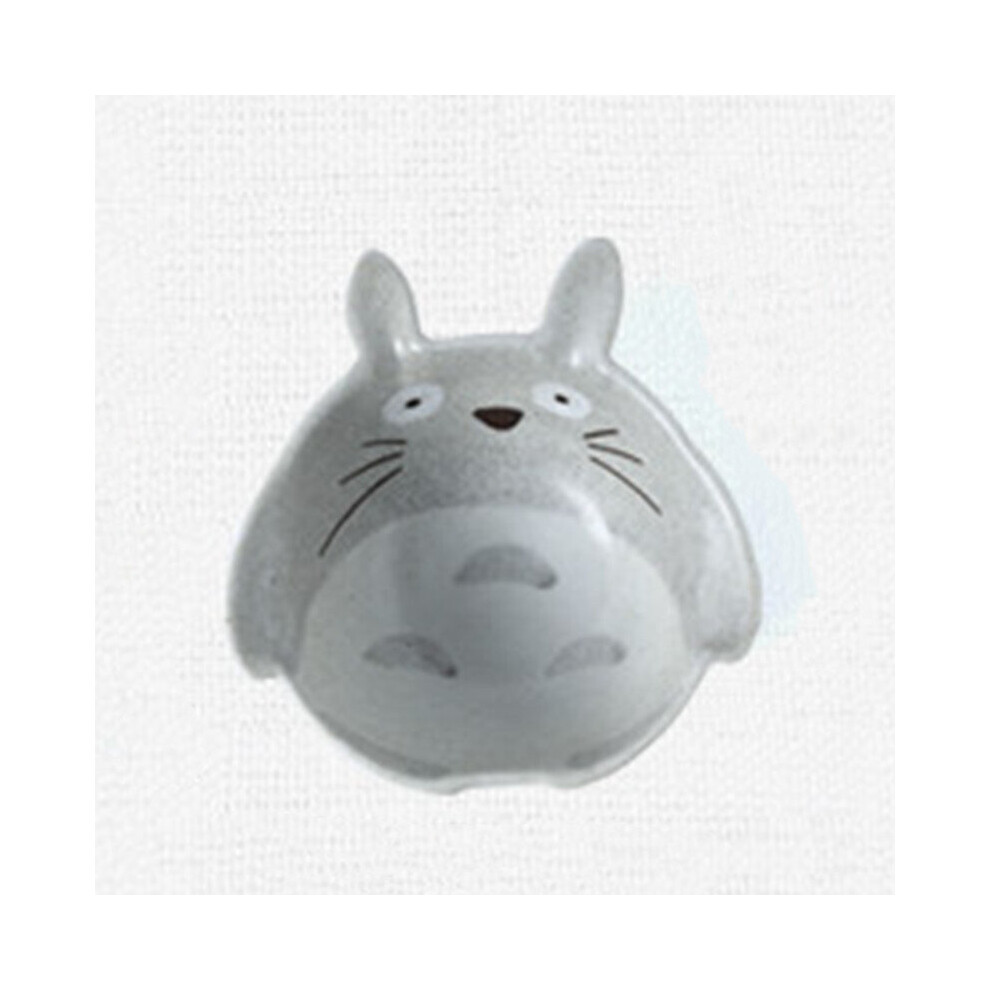 (a-1 Bowl) Ceramic Totoro Plate Steak Food Dish Bowl Spoon Cartoon Style Tableware Bowl Dinner Dish High Quality Porcelain Dinnerware Set-image-OPC-PBTHYB6-NEW