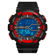 Men Digital Watch Led Alarm Date Sports Function Seven Colors Colorful Luminous Electronic Watch Relogio