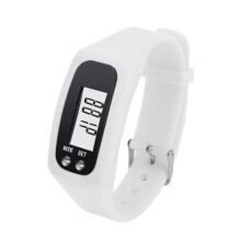 Sports Pedometer Running Step Counter Walking Distance Calorie Counter Pedometer Digital Tracker Lcd Fitness Watch Bracelet