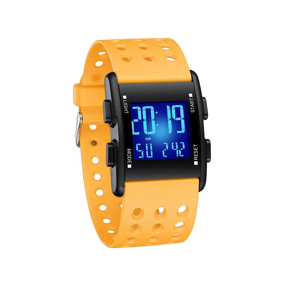 ADDIES Digital Watch Men's Watch Sports Watches 30M Waterproof Wristwatch Sports Rubber LED Display Men Watches-image-OPC-PBTJ8PJ-NEW