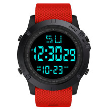 Men LED Digital Date Military Sport Rubber Quartz Watch Alarm Waterproof Electronic Function Wristwatch Outdoor Hombre