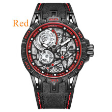 Quartz Watches for Men Military Leather Belt Big Dial Sport Watch Clock Waterproof Stainless Steel Wristwatches