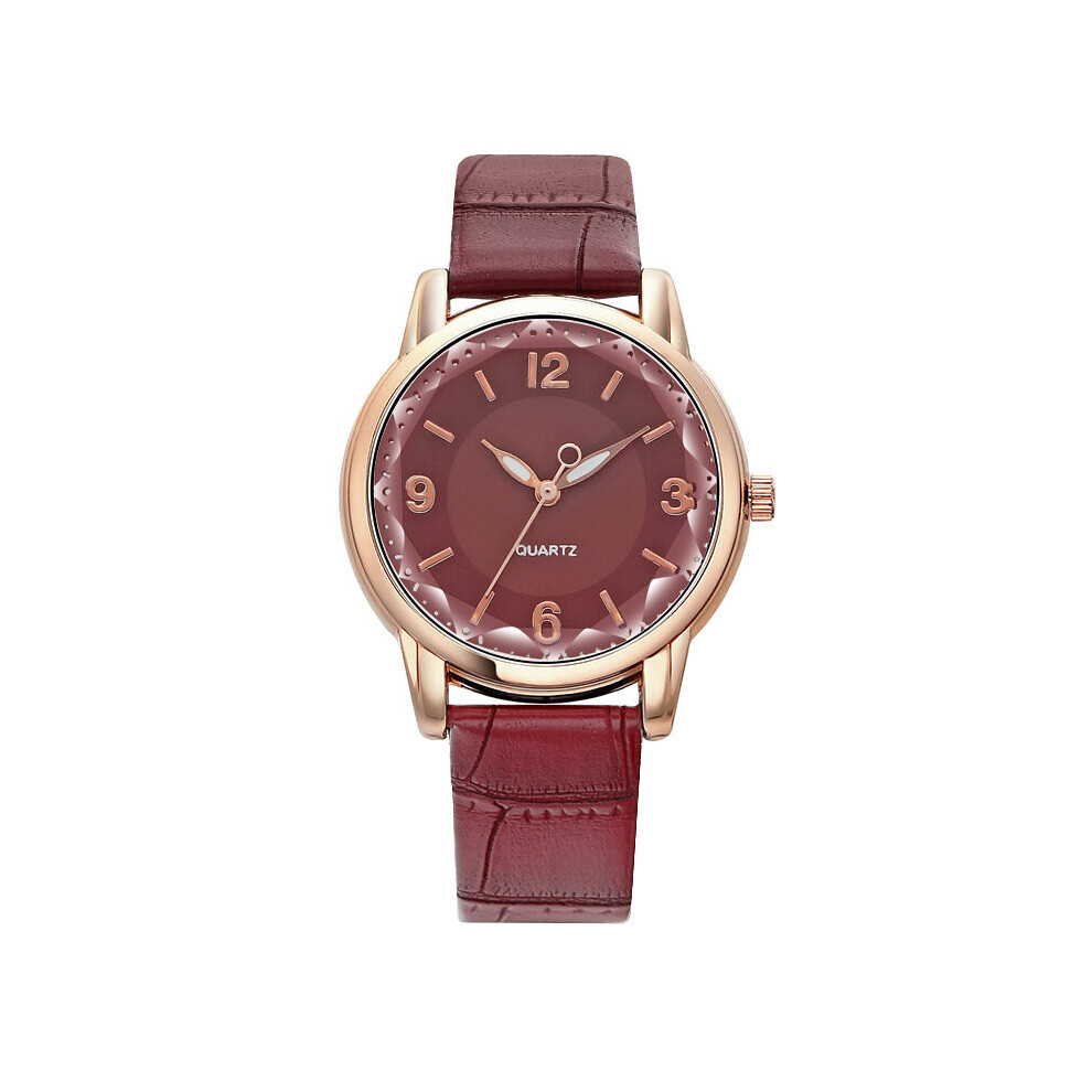 quartz women's watch Two dial belt Women's watch Creative student watch Clock-image-OPC-PBTJGGH-NEW