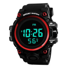 Luminous Men Sport Watch High-end Silicone Strap Military Wrist Watch LED Calendar Waterproof Digital Watch Reloj De Hombre