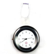 Nurse Watch Brooch Silicone Clip Infection Control Nurse Doctor Paramedic Brooch Fob Watch EIG88