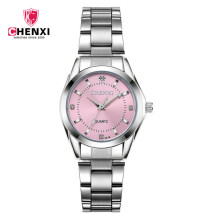 CHENXI Watch Women Top Rhinestone Women's Watches Stainless Steel Waterproof Ladies Watch Women Watch Clock