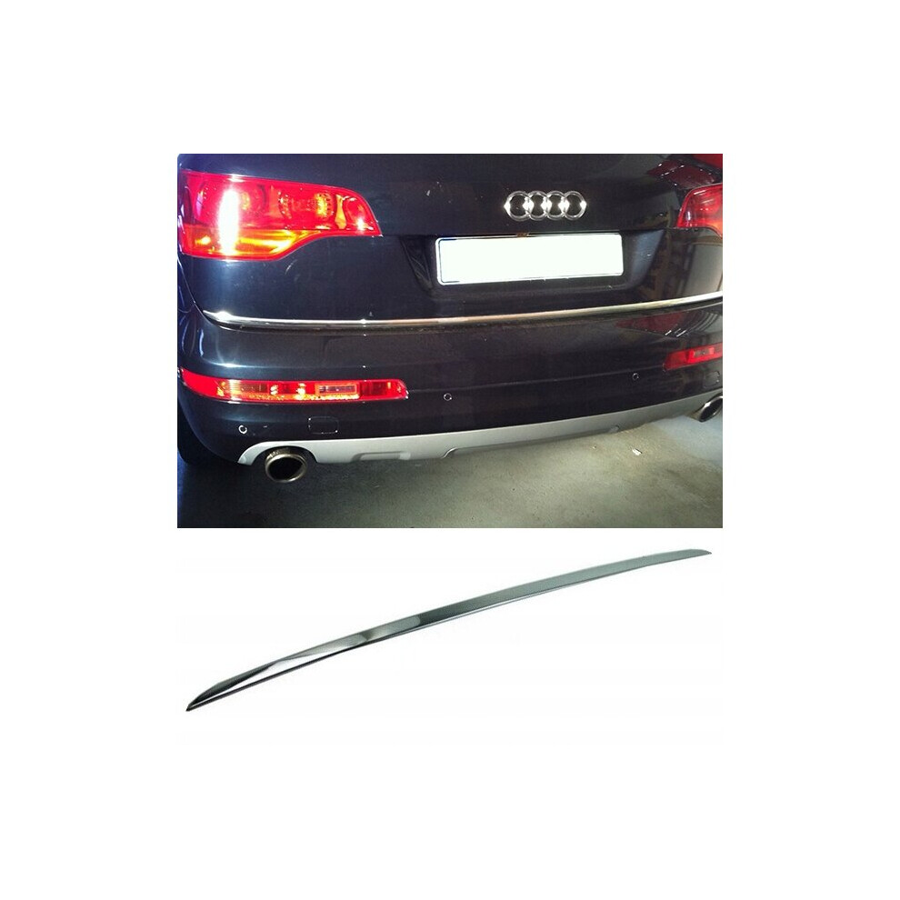 Audi Q7 - Chrome Trunk Trim - Tailgate Accent - Premium Car Rear Detail 4103525357249