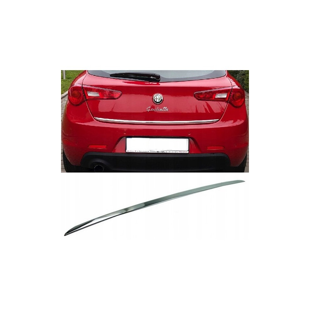 Alfa Romeo Giulietta Chrome Trunk Trim - Tailgate Accent - Premium Car Rear Detail 4138415279998