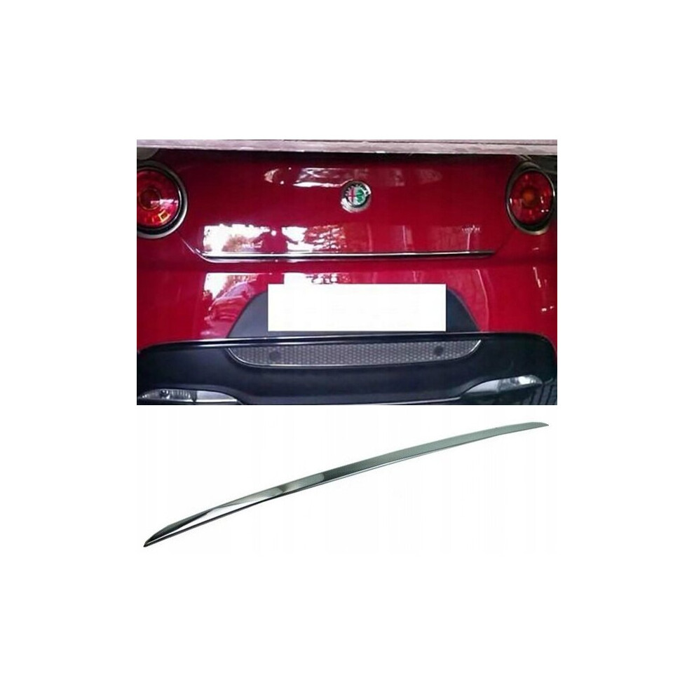 Alfa Romeo Mito - Chrome Trunk Trim - Tailgate Accent - Premium Car Rear Detail 4117653036099