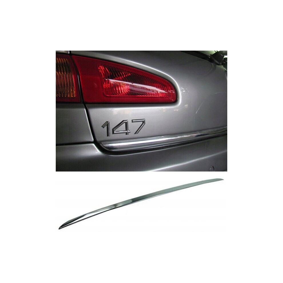 Alfa Romeo 147 - Chrome Trunk Trim - Tailgate Accent - Premium Car Rear Detail 4116606963406