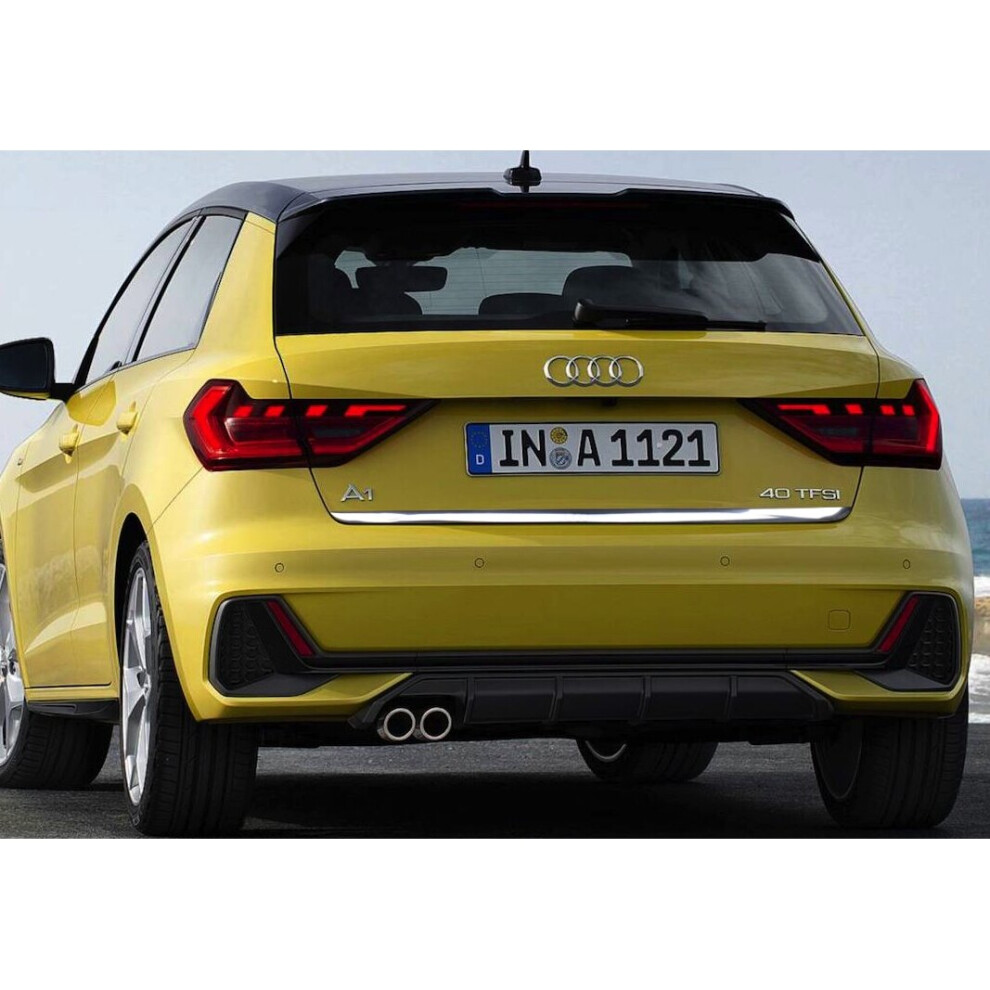 Audi A1 Citycarver - Chrome Trunk Trim - Tailgate Accent - Premium Car Rear Detail 4138526650358