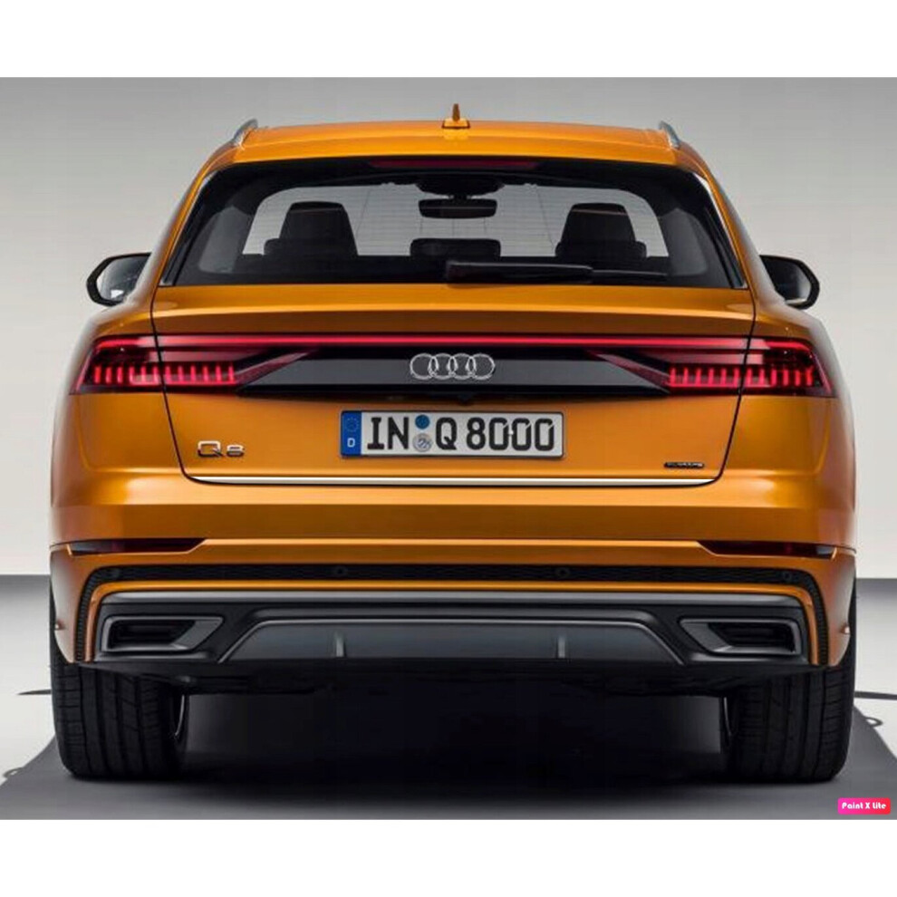 Audi Q8 - Chrome Trunk Trim - Tailgate Accent - Premium 4100643230065
