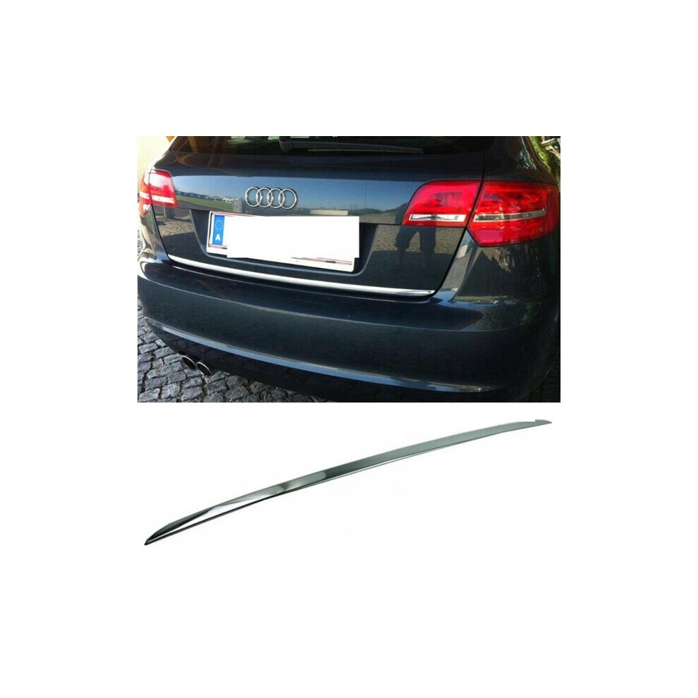 Audi A3 8Pa Sportback Chrome Trunk Trim - Tailgate Accent - Premium Car Rear Detail 4103414279423