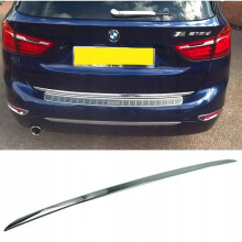 BMW 2 F45 Active T - Chrome Trunk Trim - Tailgate Accent - Premium Car Rear Detail - Shine Enhancer Tuning