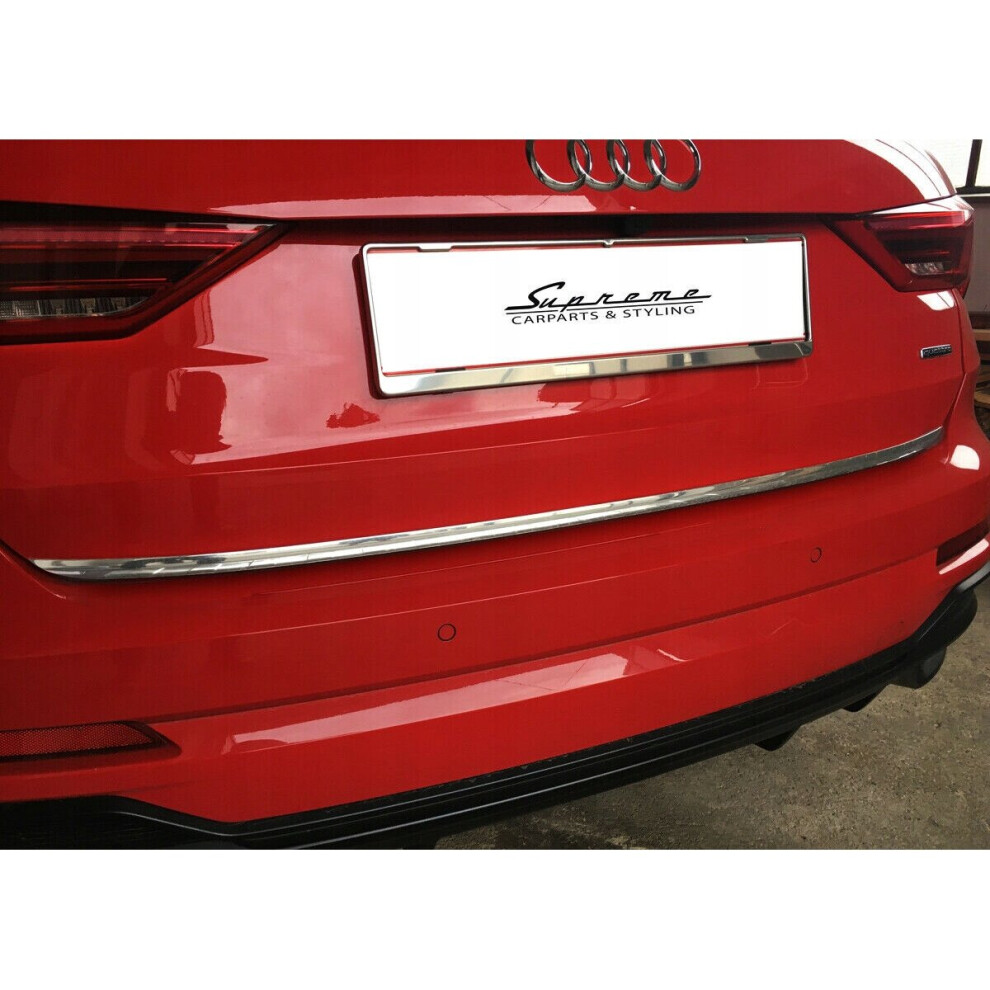 Audi Q3 Ii 2 - Chrome Trunk Trim - Tailgate Accent - Premium Car Rear Detail 4098999819938