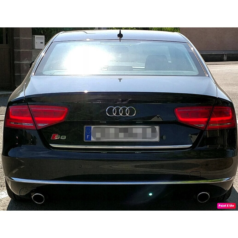 Audi A8 4H 2009+ Chrome Trunk Trim - Tailgate Accent - Premium Car Rear Detail 4110526052455