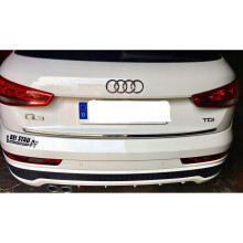 AUDI Q3 - Chrome Trunk Trim - Tailgate Accent - Premium Car Rear Detail