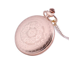 8840Retro case surface open pocket watch strap chain men's and women's accessories