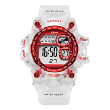 Digital Watches For Women School Girl Student Jelly Transparent 50meter Water Resistant