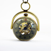 Creative Personality Spherical Pocket Watch Mechanical For Men Women Children Vintage Necklace Pendant with Chain