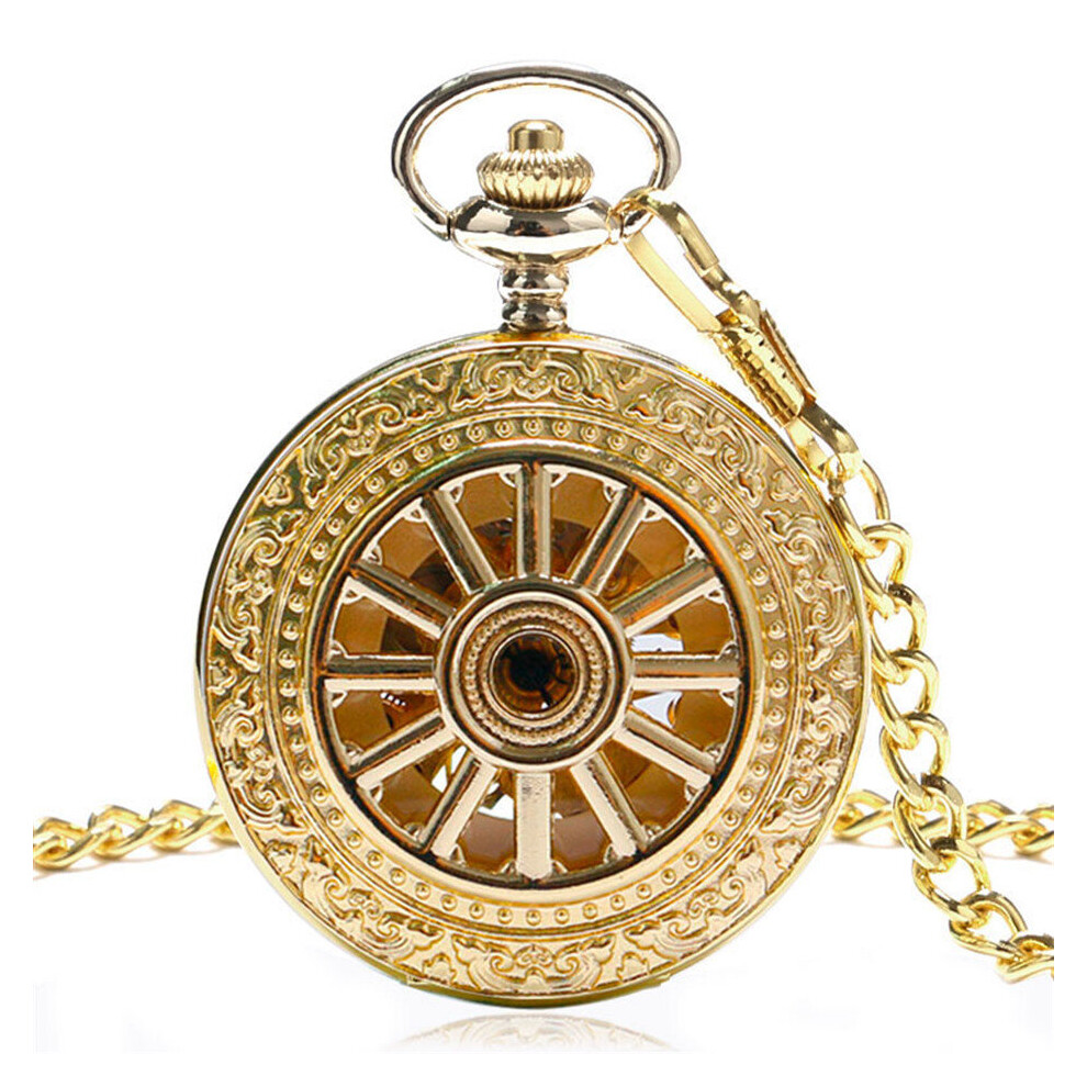 Unisex Mechanical Hand Wind Pocket Watch for Men Women Unisex Pocket Watches Chain Male Retro Clock-image-OPC-PBTJS7G-NEW