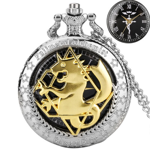 Modern Full Hunter Quartz Pocket Watch - Alchemist