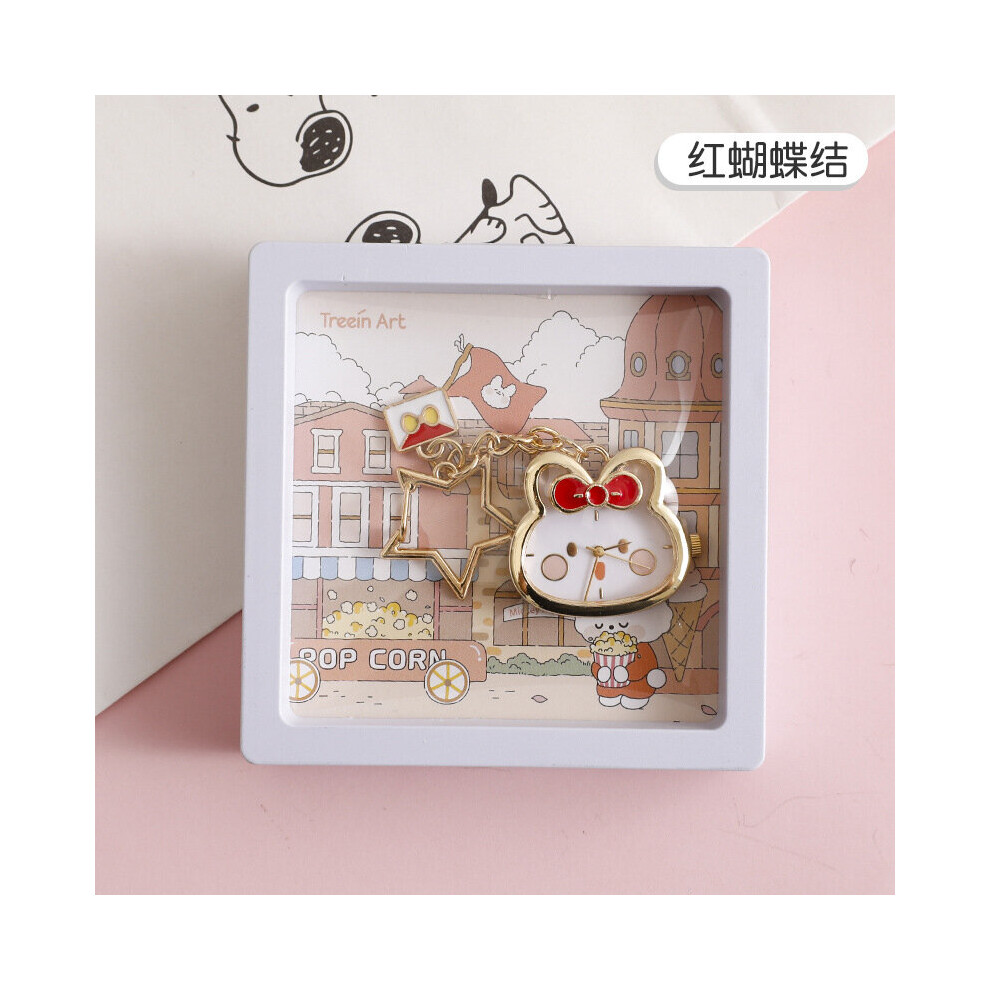 Pocket watch keychain pocket watch student exam quartz men and women watch nurse watch romantic universe hanging chain key watch-image-OPC-PBTJSHX-NEW