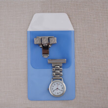 Metal Nurse Watch+Pen Holder+Pen Bag+Pen Light Set Brooch Doctor Watch Hospital dedicated PC21S MOVT