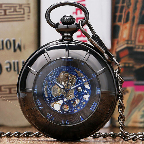 Hollow Transparent Roman Numeral Simple Watch main image 1
