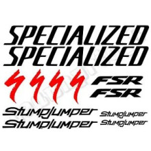 SPECIALIZED Cycling Stickers Decals Bike Frame Fork MTB Road *Choice Of Colours*