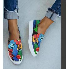 Comemore Autumn Women Casual Shoes Espadrilles Flat Female Canvas Slip on Shoes Spring Men Ballet Flats Loafers Sneaker