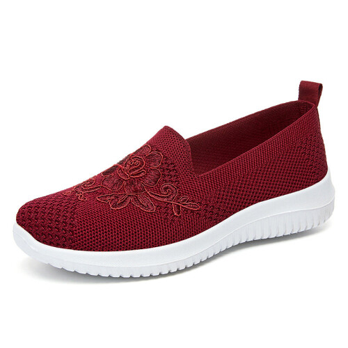 Cheap Casual Shoes Women's Summer Mesh Breathable Flat Shoes