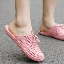 Summer Women Slide Style Knitted Flat Shoes Slingback Sandal Ladies Slipper Outdoor Flip Flop Daily Walking