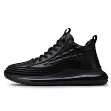 (Black-US 6.5 (EUR 39) 6.5) Men Sneakers Light Breathable Running Shoes Outdoor Comfortable Leisure Lace Up Gym Shoes Male Casual Walking Shoes