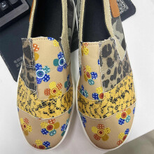 Women's Flat Casual Denim Canvas Loafers Espadrilles Spring Female Shoes Platform Heels Breathable Footwear For Girls