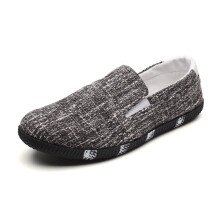 (Black-8) Men Loafers Espadrilles Men Casual Shoes Breathable Slip On Sneakers Men Comfortable Slip On Shoes Male Driving Sneakers