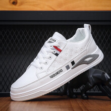 (WHITE Beige-44) Men Sneakers Casual Shoes Men Printing Flat Tenis Masculino Vulcanized Shoes Zapatos De Hombre