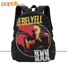 Billy Idol Backpack Large Capacity Print Shoe Bag Sports Bag Clothes Backpacks