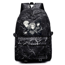 Anime Jujutsu Kaisen Casual Backpack - Unisex School & Travel Laptop Bag, Durable Fabric Mochila & Packsack