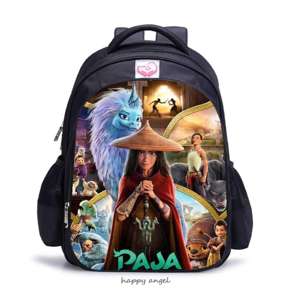 Raya and the Last Dragon Backpack for Girls Boys Mochila Students Cartoon Anime School Bags Kids Rucksack Teens Travel Knapsack-image-OPC-PBTM6XD-NEW