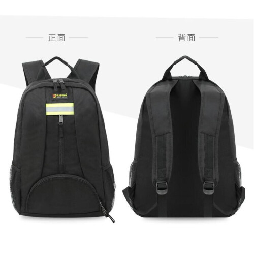 Double shoulder tool bag multifunctional backpack elevator repair tool bag canvas thickened shoulder electrician bag 2