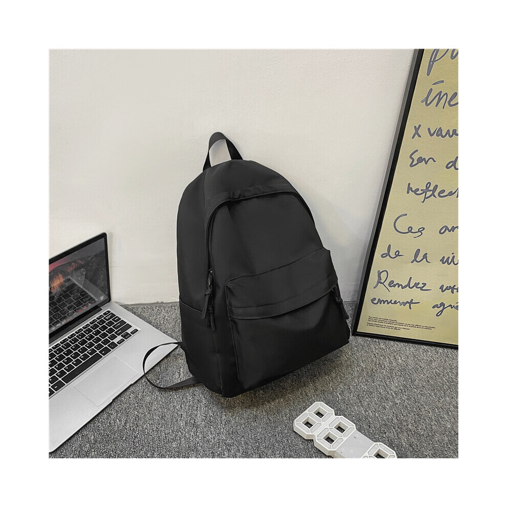 Solid Woman School Backpack Man College Student Travel Rucksack Schoolbag for Teenage Girls Boy Mochila Book Bag-image-OPC-PBTM7JH-NEW