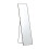 Living And Home (50cm W x 160cm H) Modern Rectangular Metal Full Length Mirror Black 4